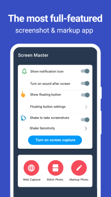 Screenshot of the application ScreenMaster - #1