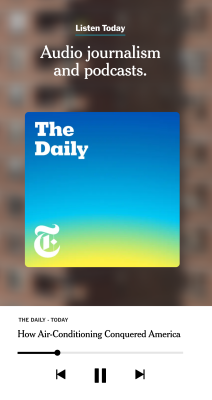 Screenshot of the application The New York Times - #4