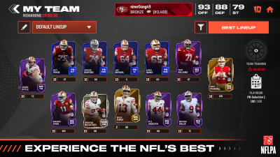 Screenshot of the application MADDEN NFL 25 - #2