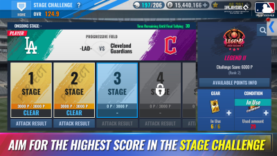 Screenshot of the application MLB 9 Innings 25 - #6