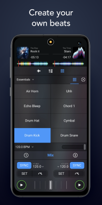 Screenshot of the application djay - #4