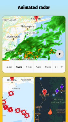 Screenshot of the application Appy Weather - #4