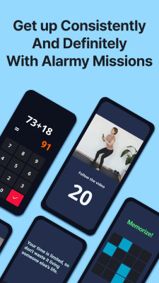 Screenshot of the application Alarmy - #4