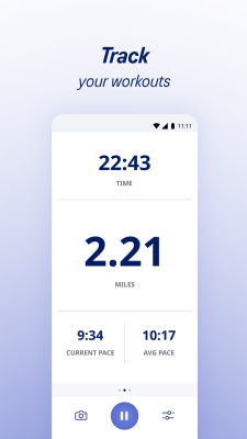 Screenshot of the application ASICS Runkeeper - Run Tracker - #2