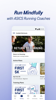 Screenshot of the application ASICS Runkeeper - Run Tracker - #5
