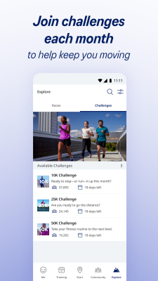 Screenshot of the application ASICS Runkeeper - Run Tracker - #6