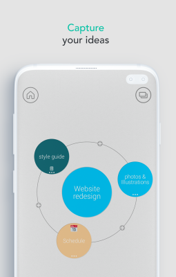 Screenshot of the application Mindly - #1