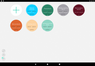 Screenshot of the application Mindly - #4