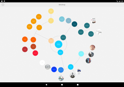 Screenshot of the application Mindly - #7
