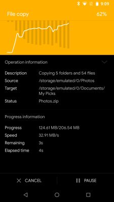 Screenshot of the application Solid Explorer File Manager - #6