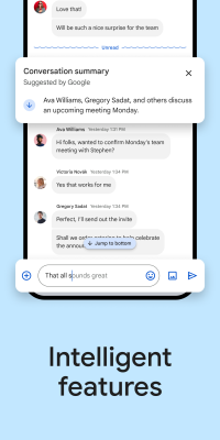 Screenshot of the application Google Chat - #2