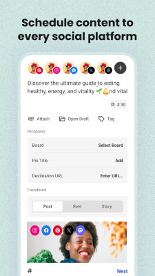 Screenshot of the application Buffer - #2