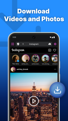 Screenshot of the application Friendly Social Browser - #3