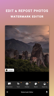 Screenshot of the application Friendly For Instagram - #3