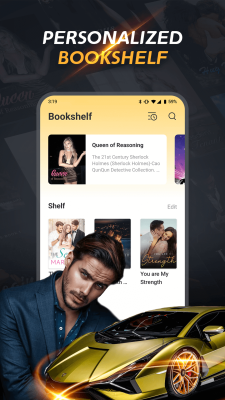 Screenshot of the application Beenovel - #4