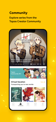 Screenshot of the application Tapas - #6
