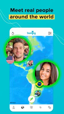 Screenshot of the application Bumpy - #2