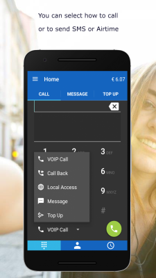 Screenshot of the application MobileVOIP international calls - #4