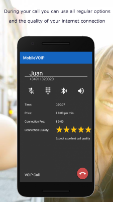 Screenshot of the application MobileVOIP international calls - #5