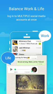 Screenshot of the application Parallel Space－Multi Accounts - #2