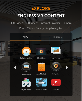 Screenshot of the application Fulldive VR - #4