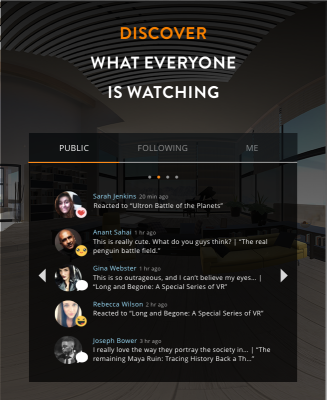 Screenshot of the application Fulldive VR - #6