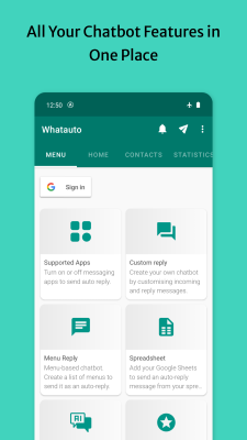 Screenshot of the application Whatauto - Auto Reply - #7