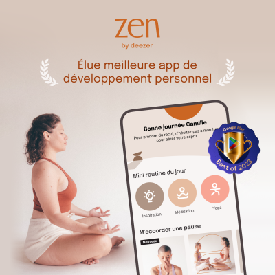 Screenshot of the application Zen by Deezer - #1