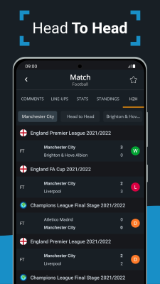 Screenshot of the application Livescore by SoccerDesk - #6