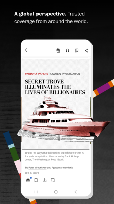 Screenshot of the application The Washington Post - #1