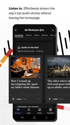 Screenshot of the application The Washington Post - #7