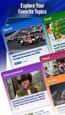 Screenshot of the application Fox News - #3