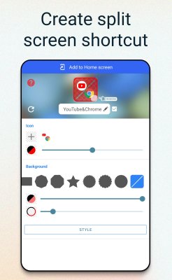 Screenshot of the application Split Screen - #3