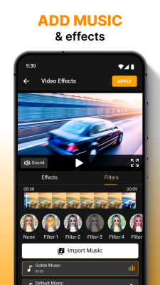 Screenshot of the application Slow Motion Video Maker - #5