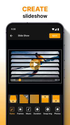 Screenshot of the application Slow Motion Video Maker - #7