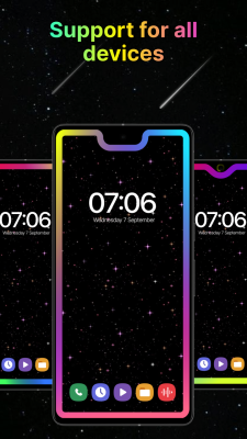 Screenshot of the application Edge Lighting - #3