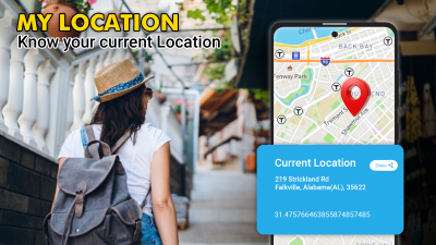 Screenshot of the application GPS Maps Voice Navigation App - #3
