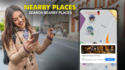 Screenshot of the application GPS Maps Voice Navigation App - #4