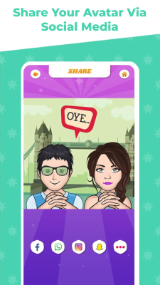 Screenshot of the application Avatar Maker Cartoon Character - #7