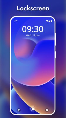 Screenshot of the application Lock Screen OS 17 - #1