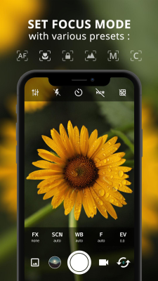 Screenshot of the application ProCam X - Lite - #3