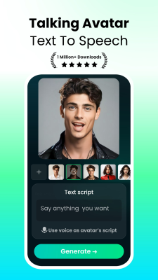 Screenshot of the application DreamFace - #1