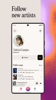 Screenshot of the application Suno - AI Music - #5