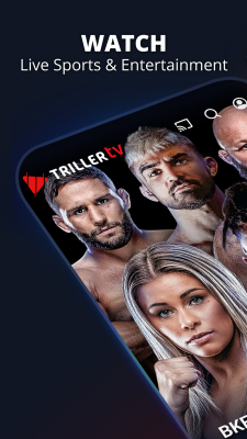Screenshot of the application TrillerTV - #1