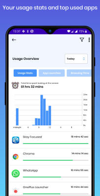 Screenshot of the application Stay Focused: Site/App Blocker - #6