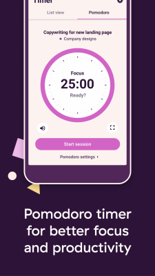 Screenshot of the application Toggl - #6