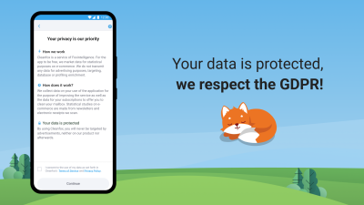 Screenshot of the application Cleanfox - #6