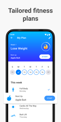 Screenshot of the application Seven - 7 Minute Workout - #4