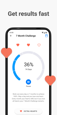 Screenshot of the application Seven - 7 Minute Workout - #5