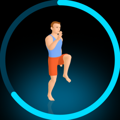 Screenshot of the application Seven - 7 Minute Workout - #9
